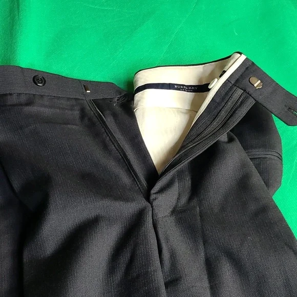 Men's 100% Wool Burberry Suit